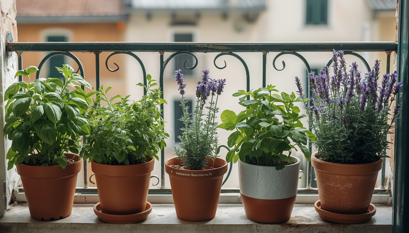 Aromatiche e piante profumate in vaso: sei scelte facili