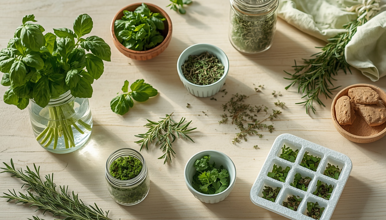 Erbe aromatiche: come conservarle più a lungo